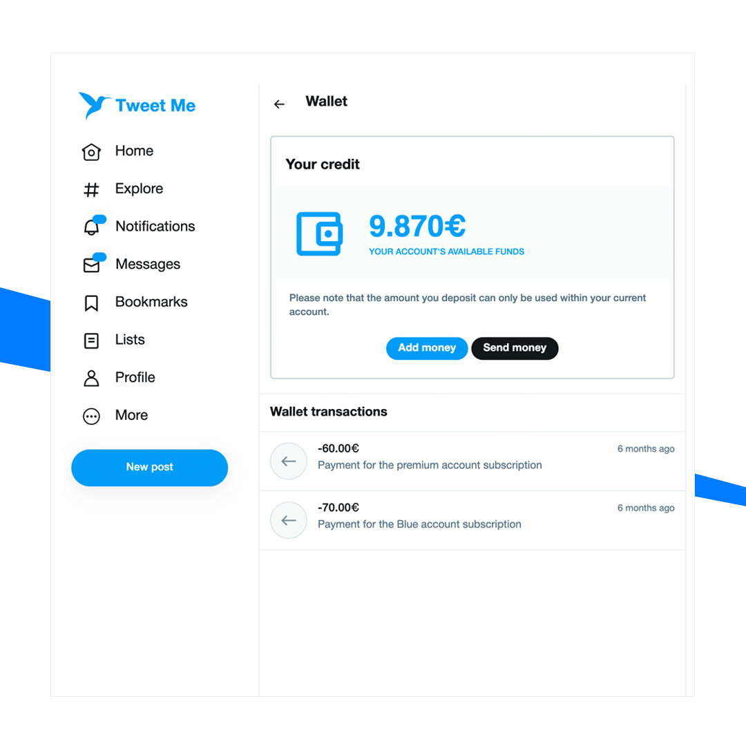 Twitter Clone White Label Social Network — Product image